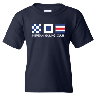 Gildan Youth Flags Printed T-Shirt Thumbnail