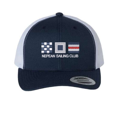 YP Classics Adult Flags Embroidered Trucker Cap Thumbnail